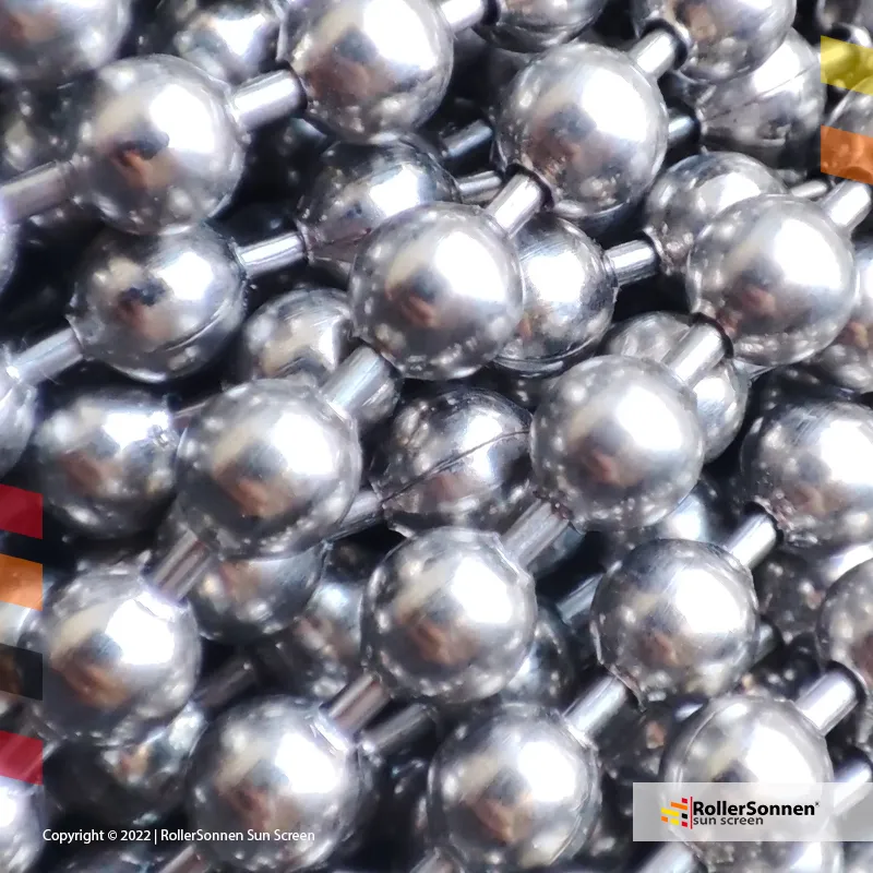 Cadena Metálica para Cortinas Roller – por metro - Imagen 2