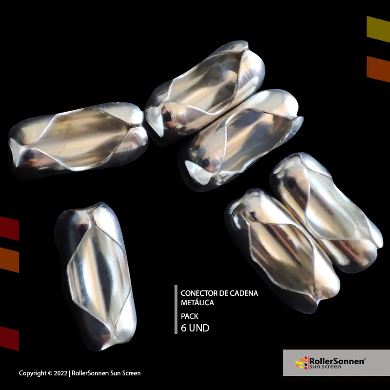 Conector de Cadena Metálica para Cortina Roller – pack 6 und - Imagen 2